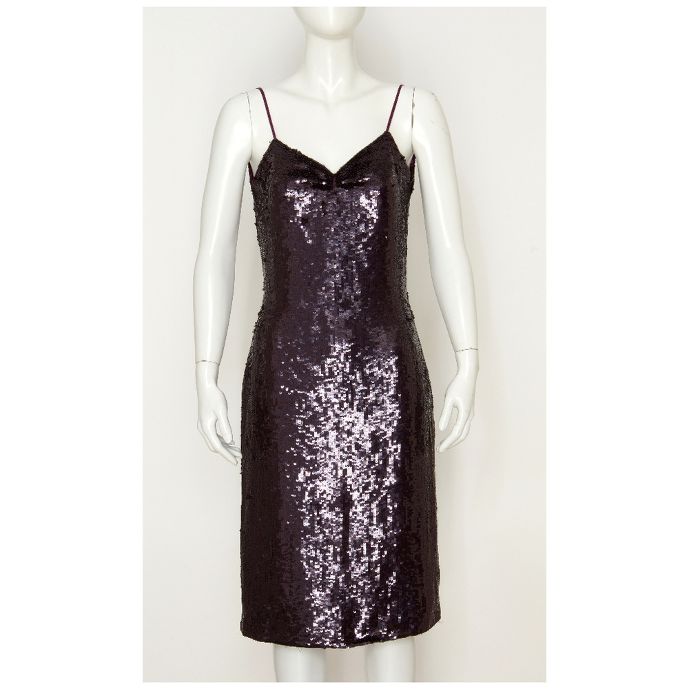 Dk Purple Vintage Sequin Dress EXCELLENT condition